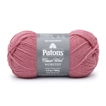 Patons Classic Wool Worsted Yarn Rose