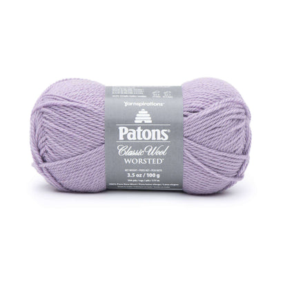 Patons Classic Wool Worsted Yarn Misty Lavender