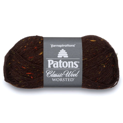 Patons Classic Wool Worsted Yarn - Discontinued Shades Chestnut Tweed
