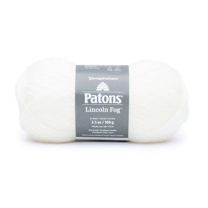 Patons Lincoln Fog Yarn - Discontinued Shades White
