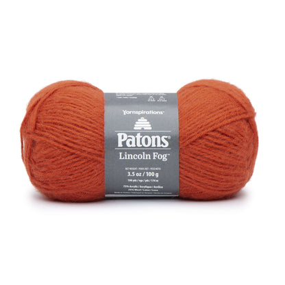 Patons Lincoln Fog Yarn - Discontinued Shades Brick Red