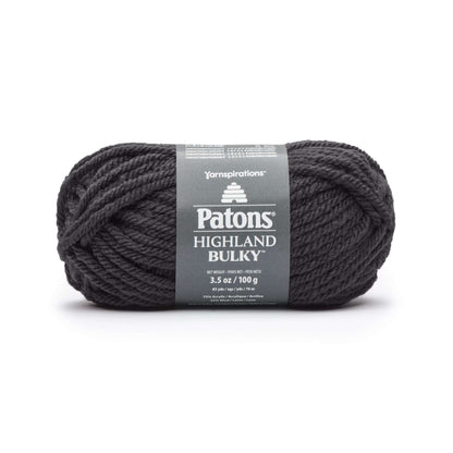 Patons Highland Bulky Yarn - Clearance Shades Charcoal Gray
