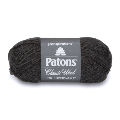 Patons Classic Wool DK Superwash Yarn - Discontinued Shades Dark Gray Heather