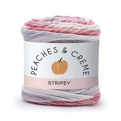 Peaches & Crème Stripey Yarn Beach House
