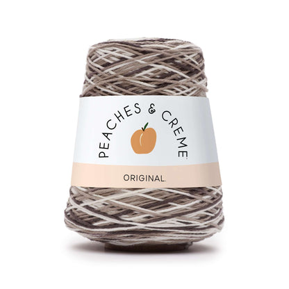 Peaches & Crème Cones Yarn Chocolate Milk Ombre