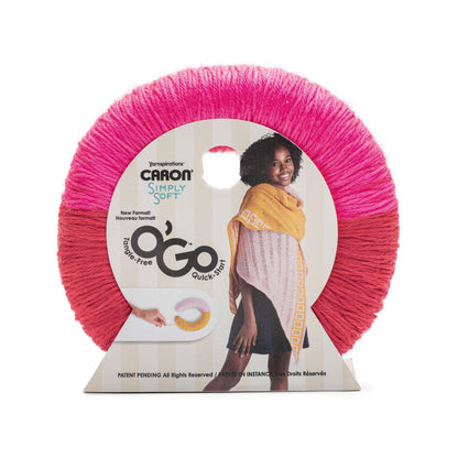 Caron Simply Soft O'Go (141g/5oz) - Discontinued Shades Harvest Red/Watermelon