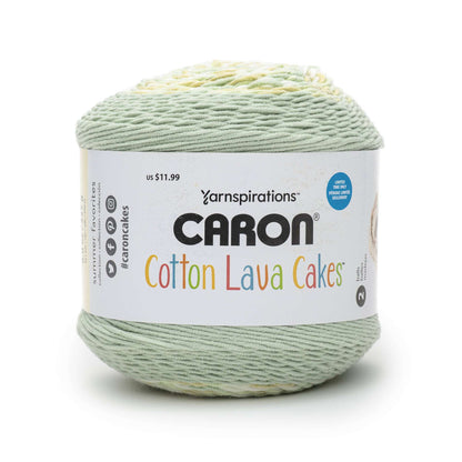 Caron Cotton Lava Cakes Yarn (227g/8oz) Mint Cream
