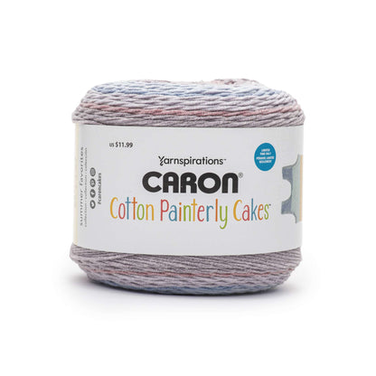 Caron Cotton Painterly Cakes Yarn Eldberry Tea