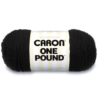 Caron One Pound Yarn (454g/16oz) Black