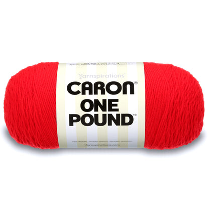 Caron One Pound Yarn (454g/16oz) Scarlet
