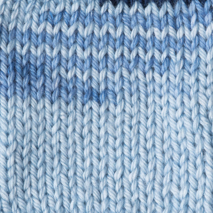 Caron Simply Soft Ombres Yarn Saturday Blue Jeans Ombre