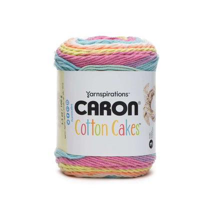 Caron Cotton Cakes Yarn (100g/3.5oz) - Discontinued Shades Garden Oasis