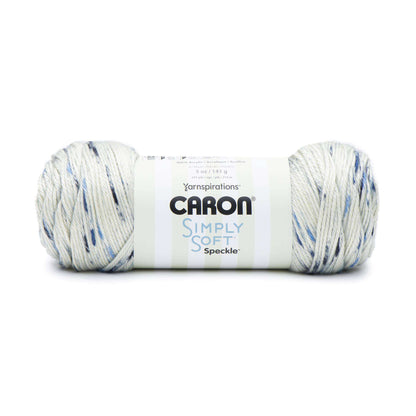 Caron Simply Soft Speckle Yarn - Discontinued Shades Blue Gingham