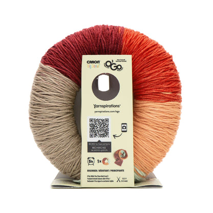 Caron Big Donut O'Go Yarn - Discontinued Shades Spiced Ginger