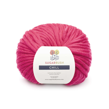 Sugar Bush Chill Yarn - Discontinued Frozen Fuchsia