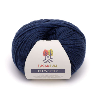 Sugar Bush Itty-Bitty Yarn - Discontinued Indigo