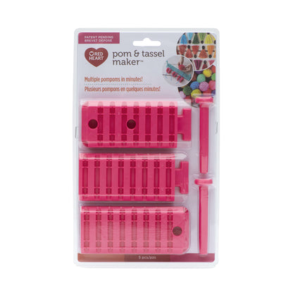 Red Heart Pom & Tassel Maker Pink