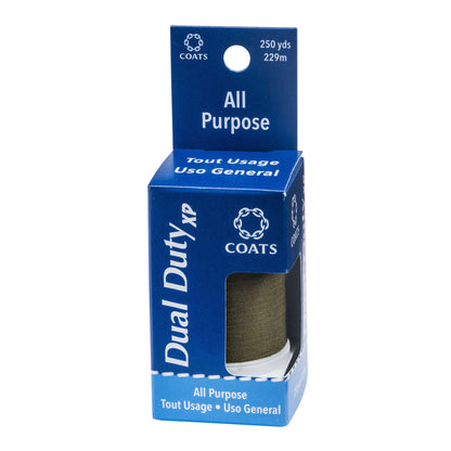 Coats & Clark Dual Duty XP All Purpose Sewing Thread (250 Yards) - Clearance Shades Bronze Green