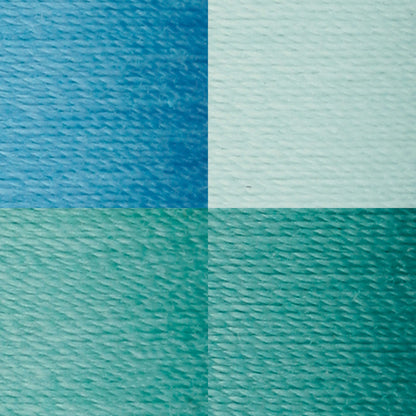 Coats & Clark Dual Duty XP All Purpose Sewing Thread, 4 Spools - Clearance Shades Aqua-Jades