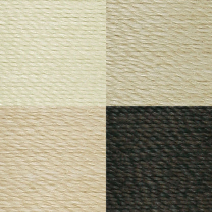 Coats & Clark Dual Duty XP All Purpose Sewing Thread, 4 Spools - Clearance Shades Browns