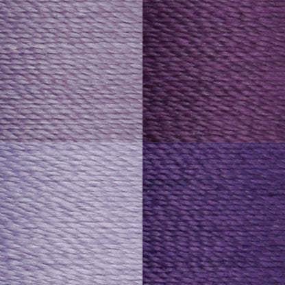 Coats & Clark Dual Duty XP All Purpose Sewing Thread, 4 Spools - Clearance Shades Purples