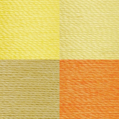 Coats & Clark Dual Duty XP All Purpose Sewing Thread, 4 Spools - Clearance Shades Yellow-Oranges