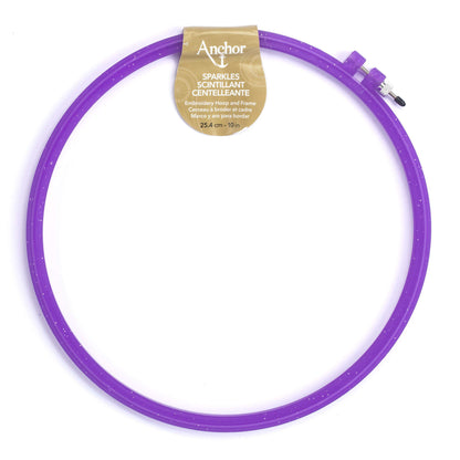 Anchor Sparkles Embroidery Hoop & Frame 10"