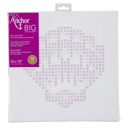 Anchor Big Stitch Art 12" x 12" - Clearance Items Scallop