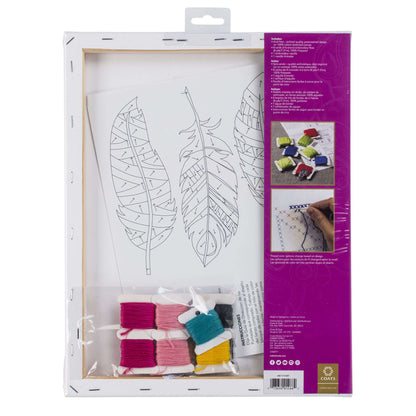 Anchor Big Stitch Art 11" x 14" - Discontinued Items Feather All Colors