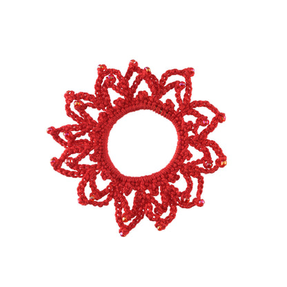 Aunt Lydia's Crochet Scrunchies Crochet Scrunchy made in Aunt Lydia's Fashion Crochet Thread yarn