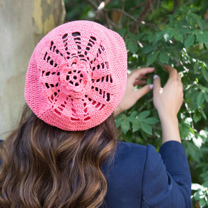 Aunt Lydia's Crochet Summer Comfort Beanie Crochet Hat made in Aunt Lydia's Classic Crochet Thread yarn
