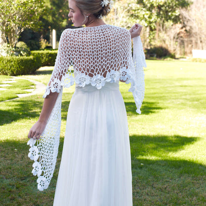 Aunt Lydia's Bridal Shawl Crochet Shawl made in Aunt Lydia's Fashion Crochet Thread