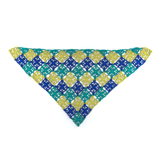 Crochet Shawl made in Aunt Lydia's Baby Shower yarn