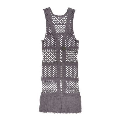 Aunt Lydia's Crochet Boho Vest XL