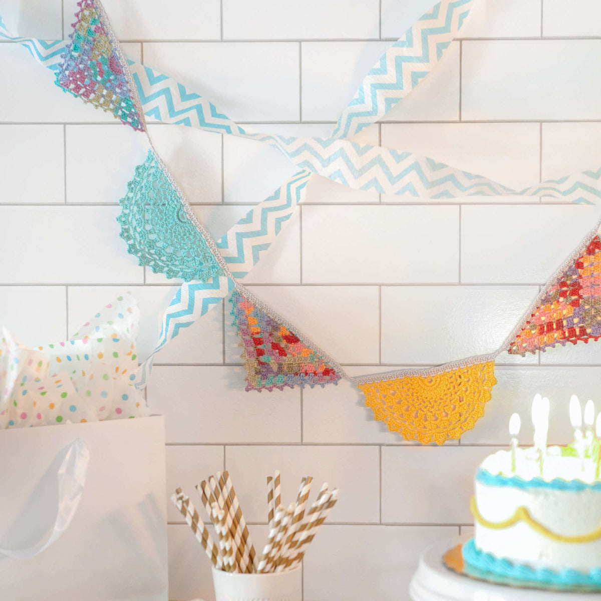 Crochet Interior Décor made in Aunt Lydia's Classic Crochet Thread yarn