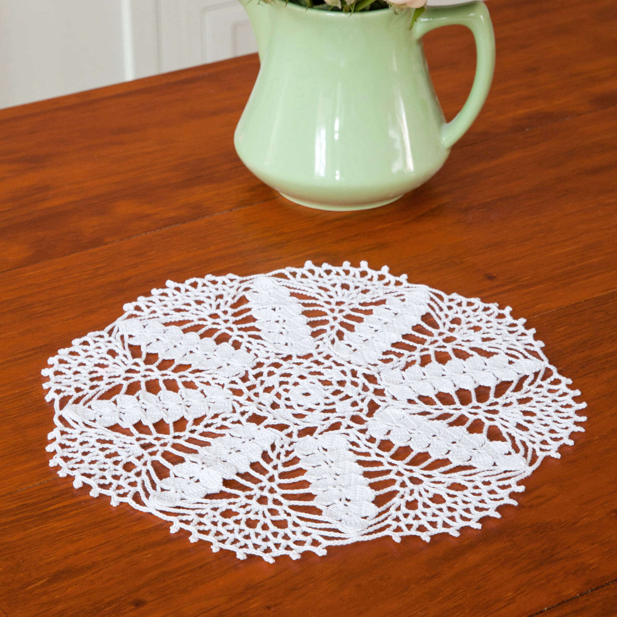 Crochet Interior Décor made in Aunt Lydia's Classic Crochet Thread yarn