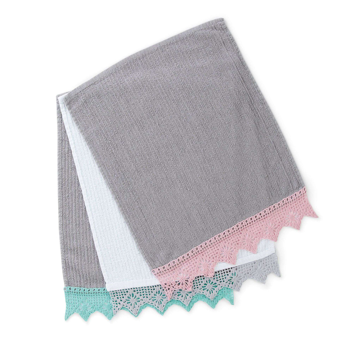 Crochet Towel made in Aunt Lydia's Classic Crochet yarn