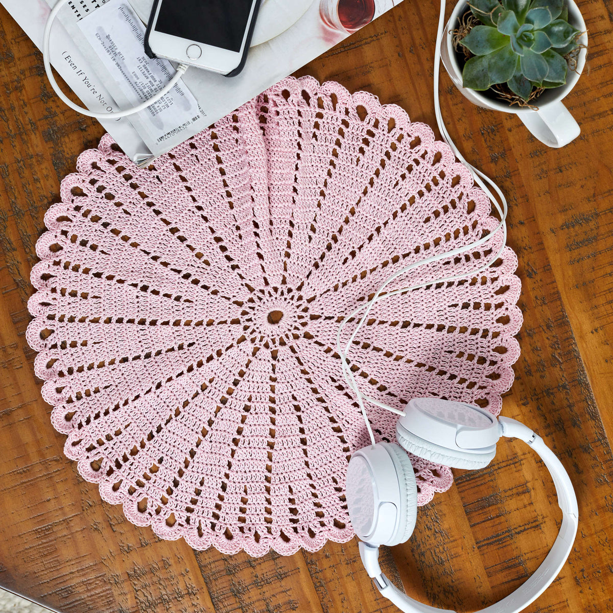 Crochet Kitchen Décor made in Aunt Lydia's Classic Crochet Thread yarn