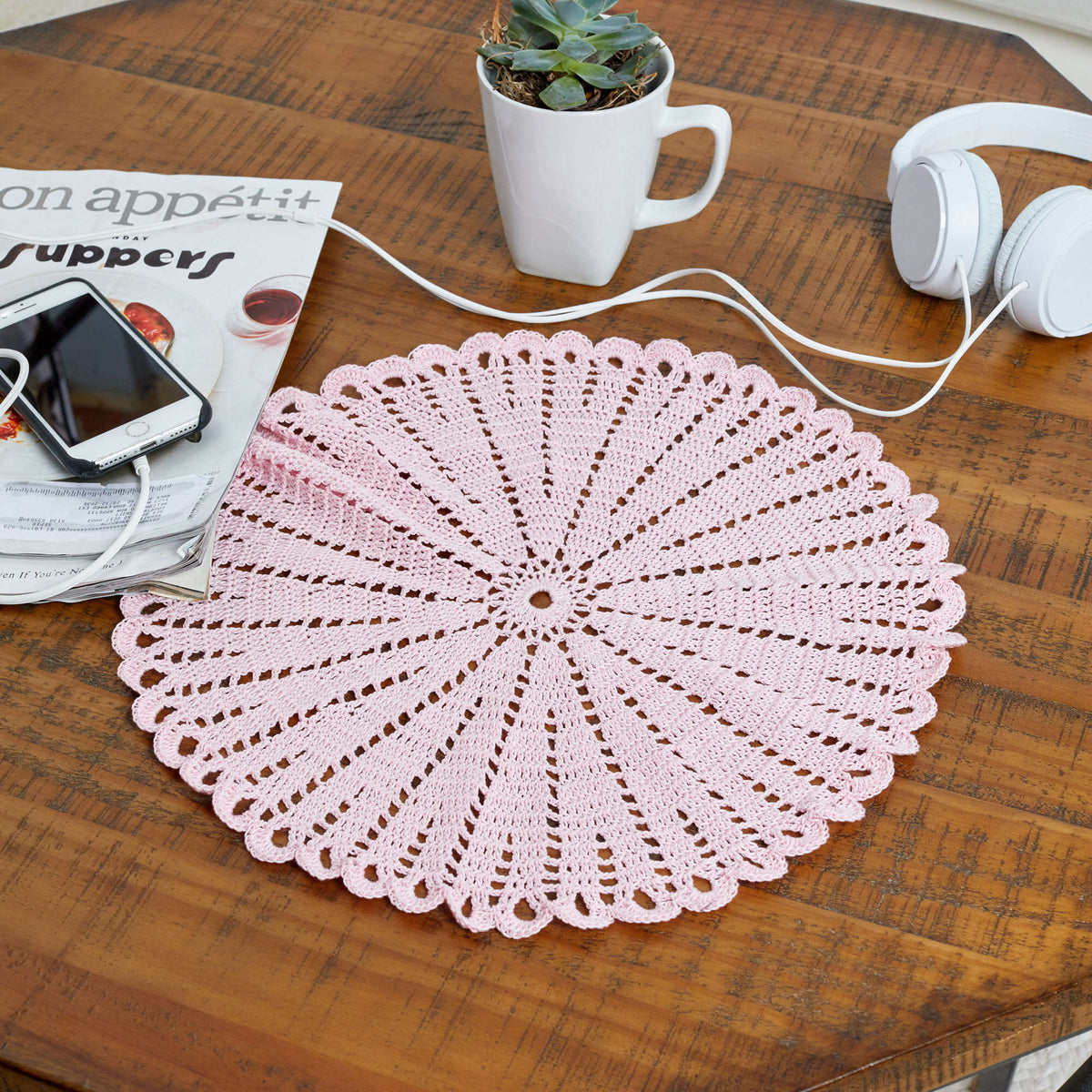Crochet Kitchen Décor made in Aunt Lydia's Classic Crochet Thread yarn