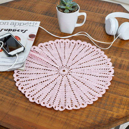 Aunt Lydia's Crochet Boho Nights Doily Crochet Kitchen Décor made in Aunt Lydia's Classic Crochet Thread yarn
