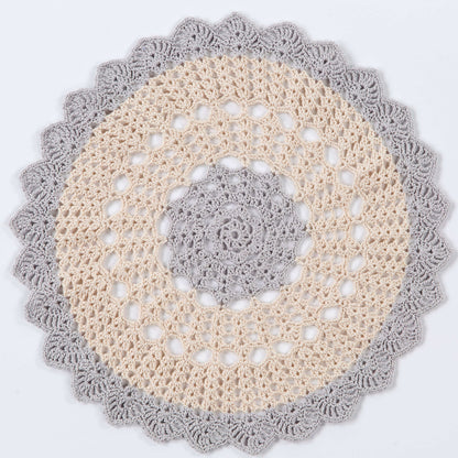Aunt Lydia's Crochet Scalloped Round Doily Crochet Kitchen Décor made in Aunt Lydia's Classic Crochet Thread yarn