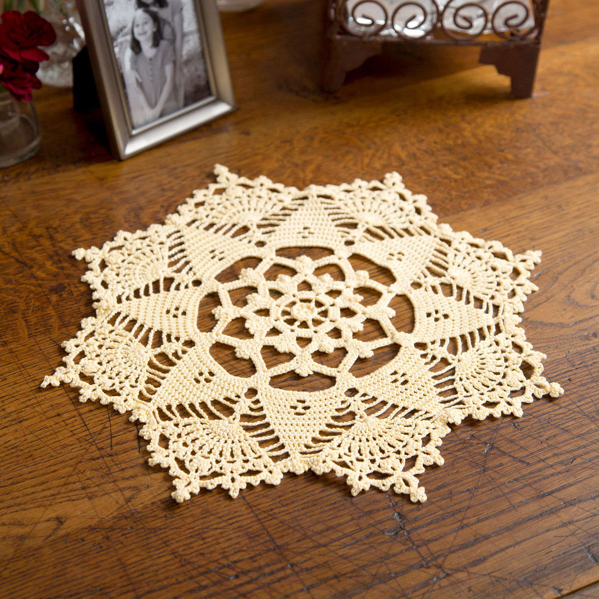 Crochet Kitchen Décor made in Aunt Lydia's Classic Crochet Thread yarn