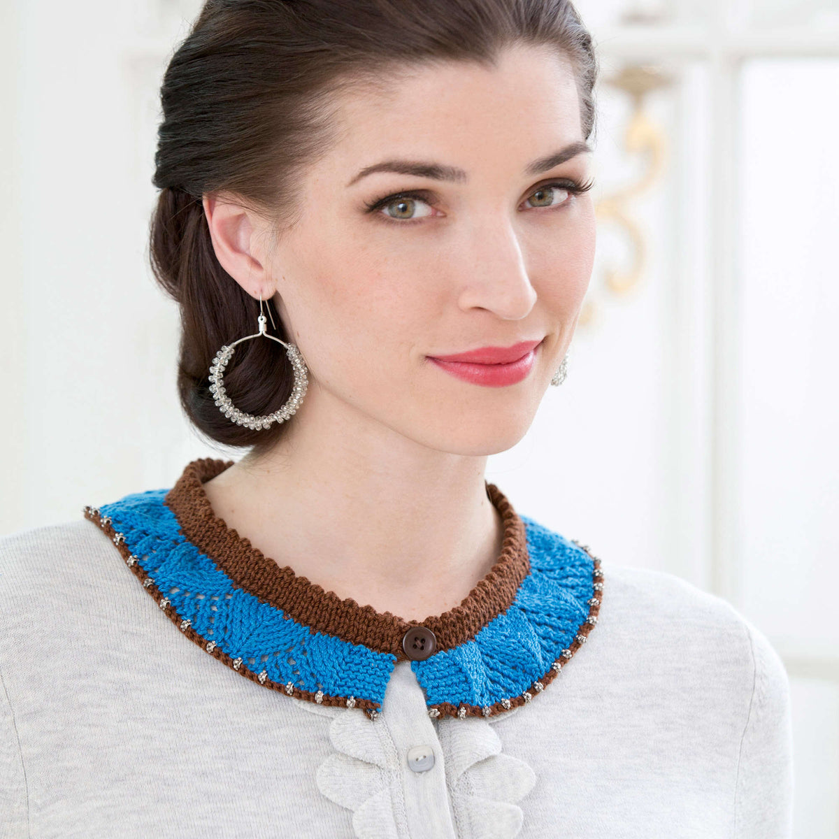Knit Accessory made in Aunt Lydia's Fashion Crochet Thread yarn