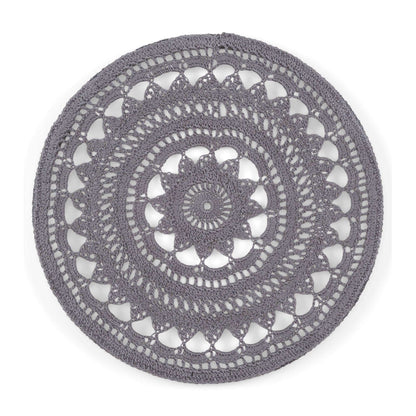 Aunt Lydia's Crochet Gray Stone Mandala Stone
