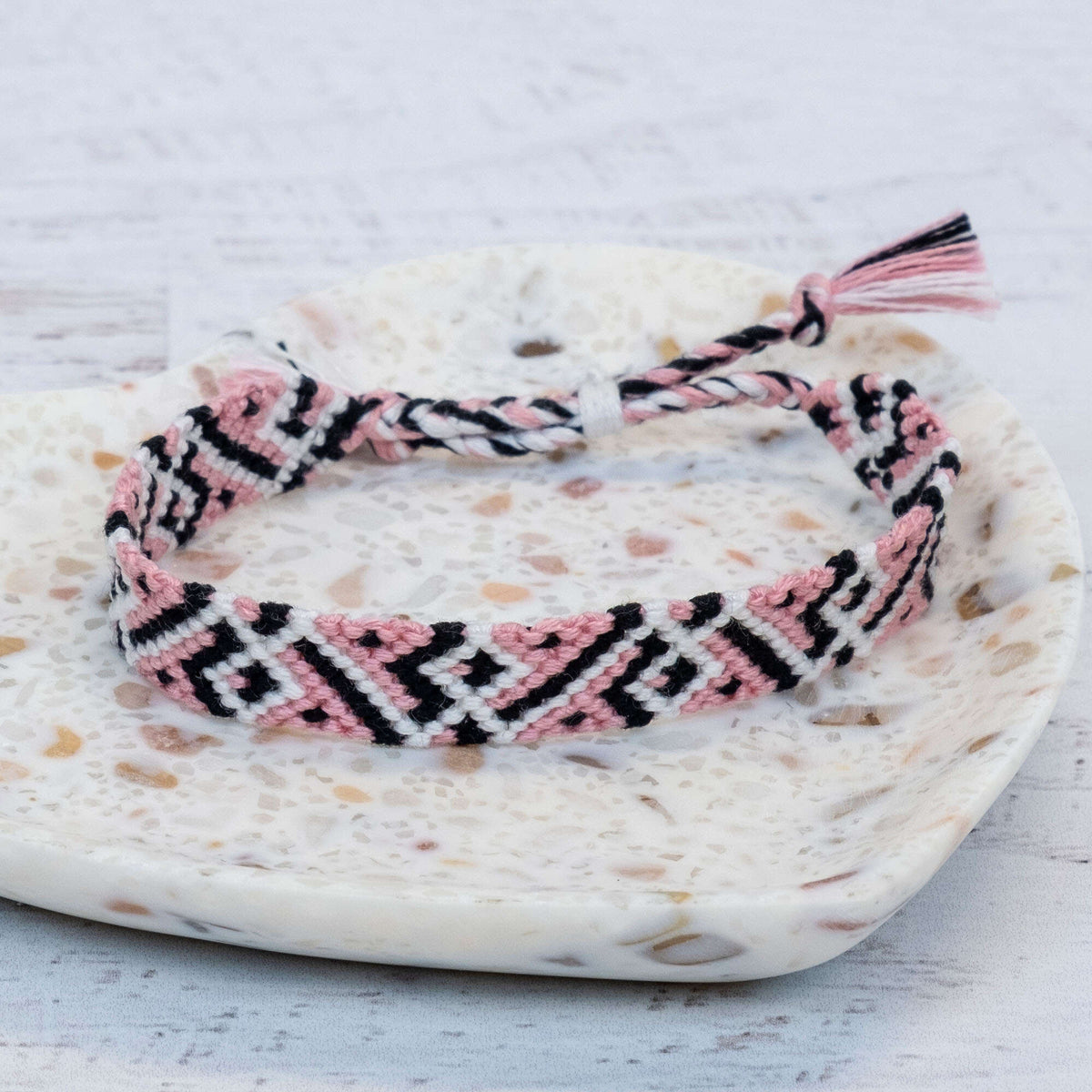 Embroidery Jewelry made in Anchor Tapestry Wool yarn