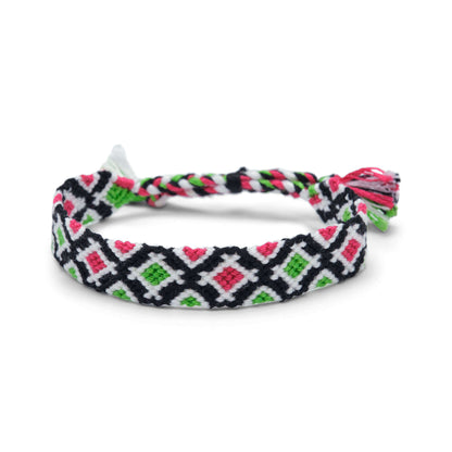 Anchor Embroidery Friendship Bracelet No 15 Embroidery Jewelry made in Anchor Embroidery Floss Spools yarn