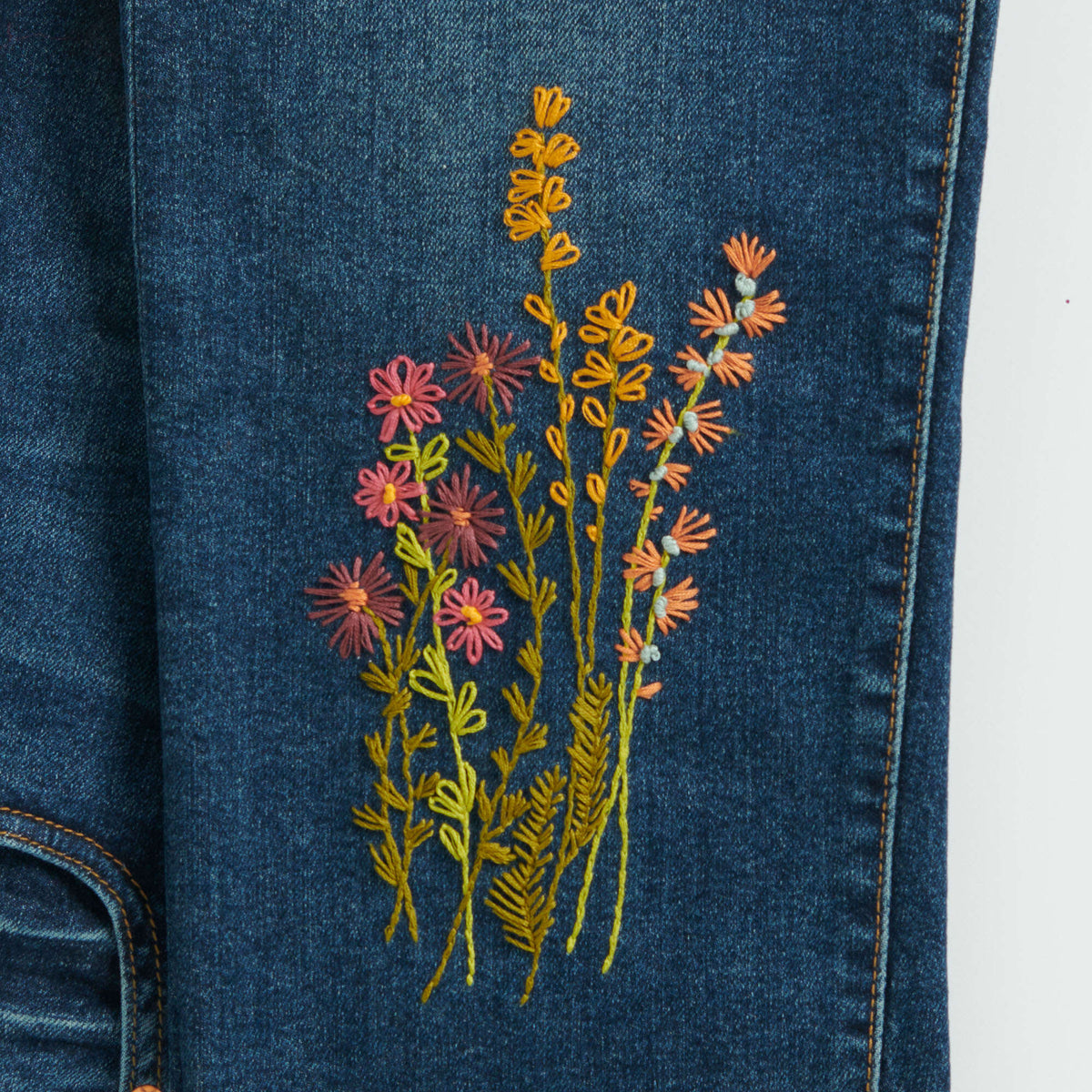 Embroidery Design made in Anchor Embroidery Floss Spools yarn