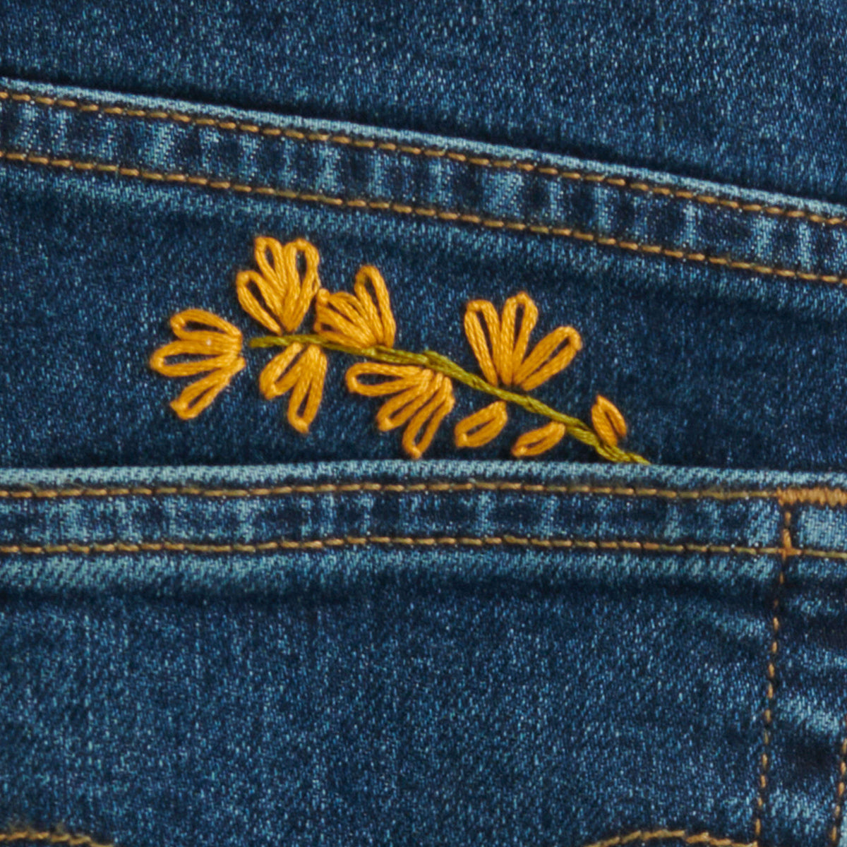 Embroidery Design made in Anchor Embroidery Floss Spools yarn