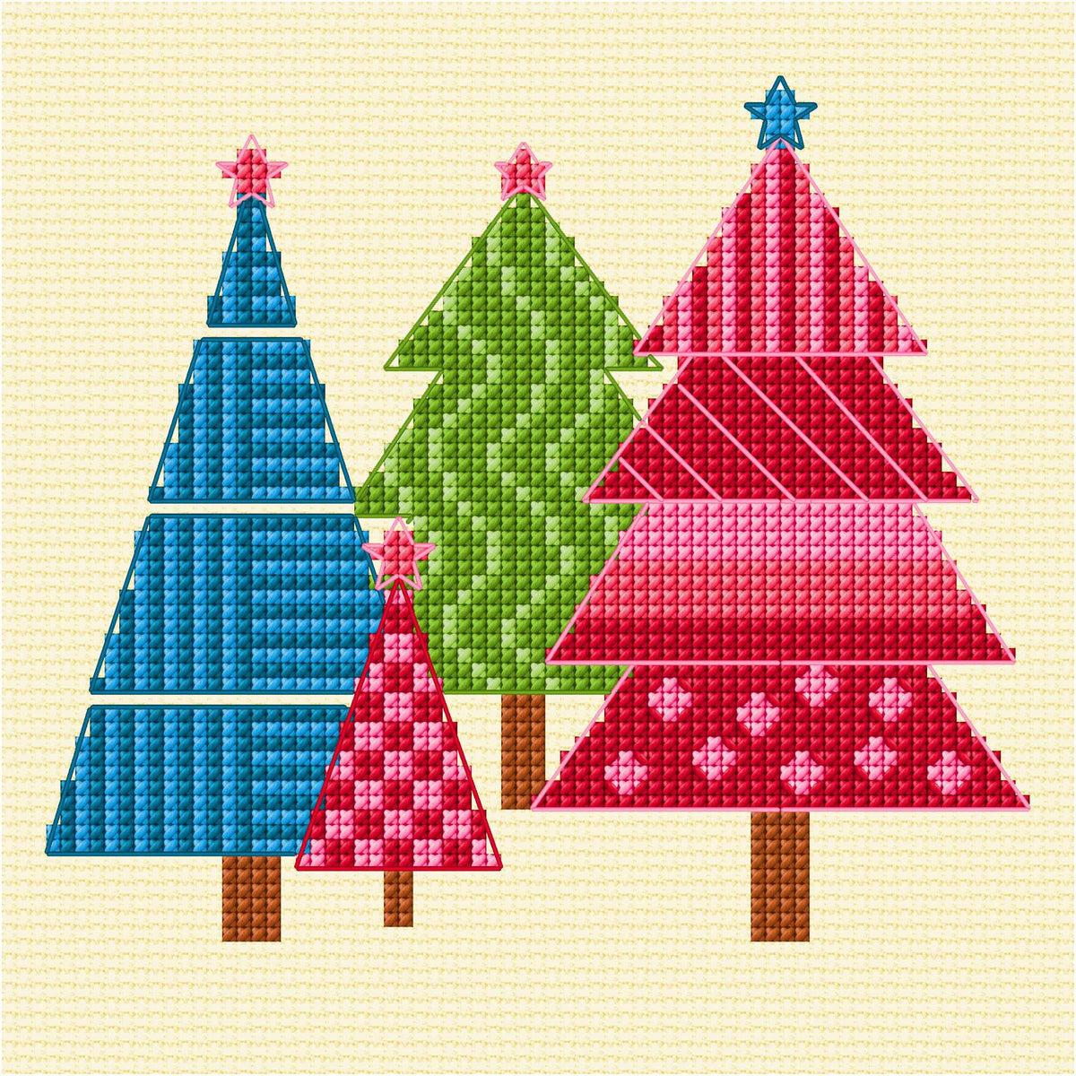 Embroidery Design made in Anchor Embroidery Floss Spools yarn