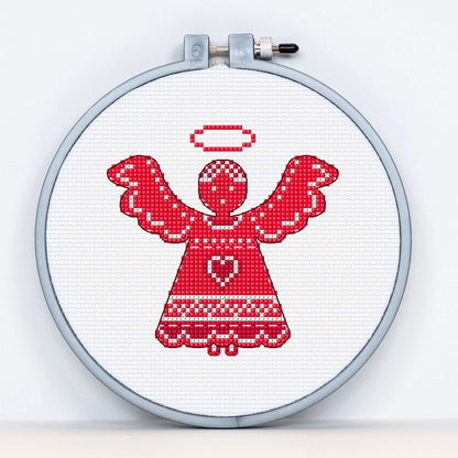 Anchor Embroidery Angel Cross Stitch Design Embroidery Design made in Anchor Embroidery Floss Spools yarn